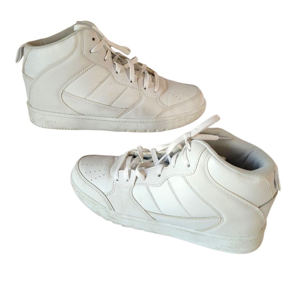 AND1 Women's SZ 9 Sneaker Hightop Basketball White Athletic Athleisure